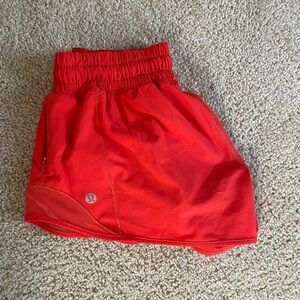 Lululemon Hotty Hot Run Low-Rise shorts